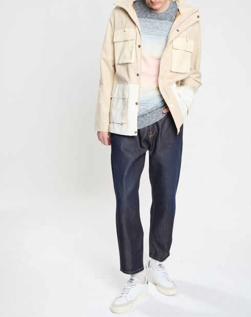 Jean tapered bleu brut