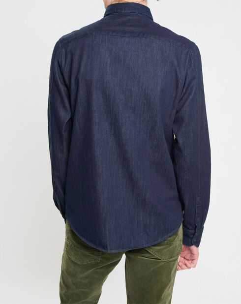 Chemise en jean Regular Fit  bleu foncé