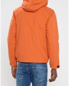 Coupe Vent Léger à Capuche orange