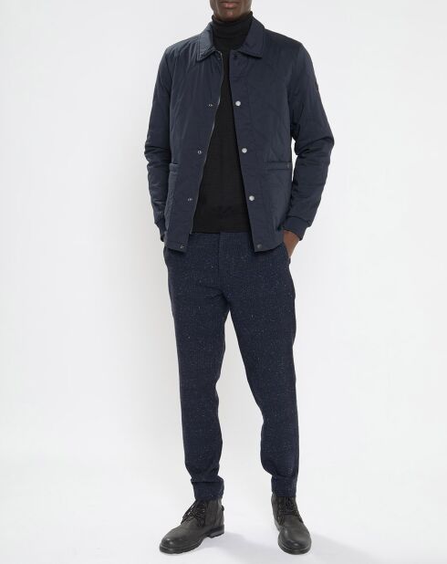 Veste matelassée bleu marine
