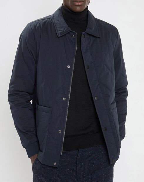Veste matelassée bleu marine