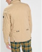 Veste matelassée écrue