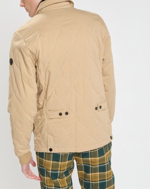 Veste matelassée écrue