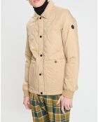 Veste matelassée écrue