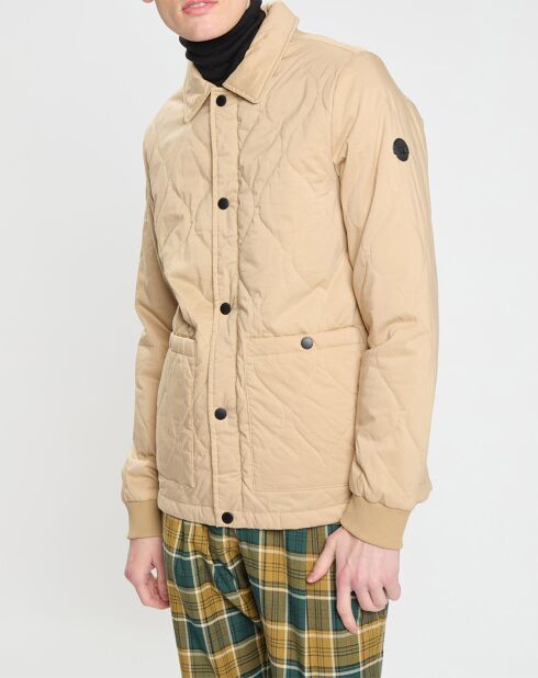 Veste matelassée écrue