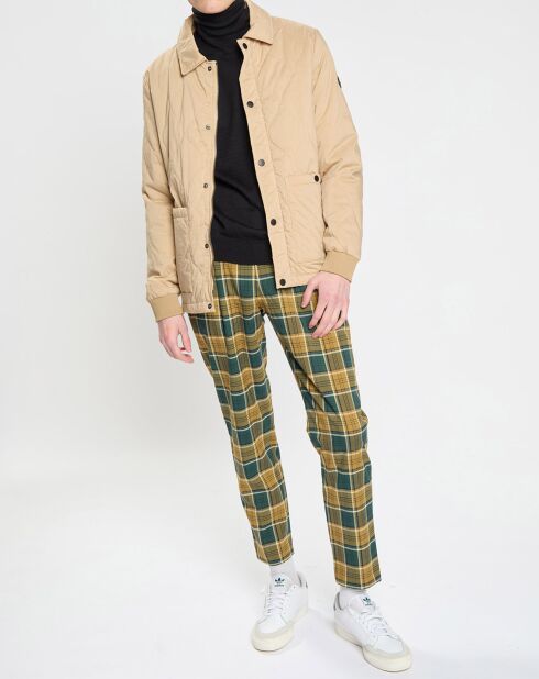 Veste matelassée écrue