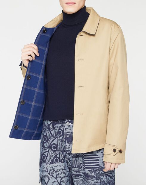 Veste matelassée écrue