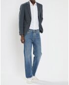 Veste fantaisie bleu marine