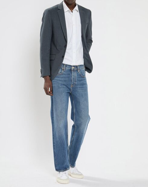 Veste fantaisie bleu marine
