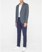 Veste fantaisie bleu marine
