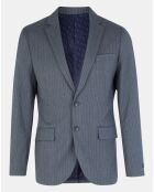 Veste fantaisie bleu marine