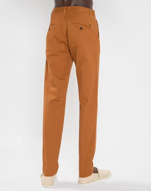 Pantalon chino Regular Fit Stuart marron