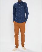 Pantalon chino Regular Fit Stuart marron