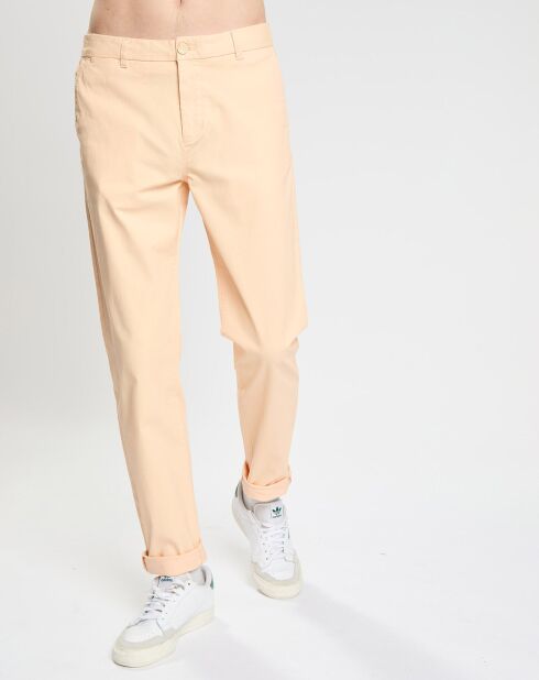 Pantalon chino Regular Fit Stuart saumon