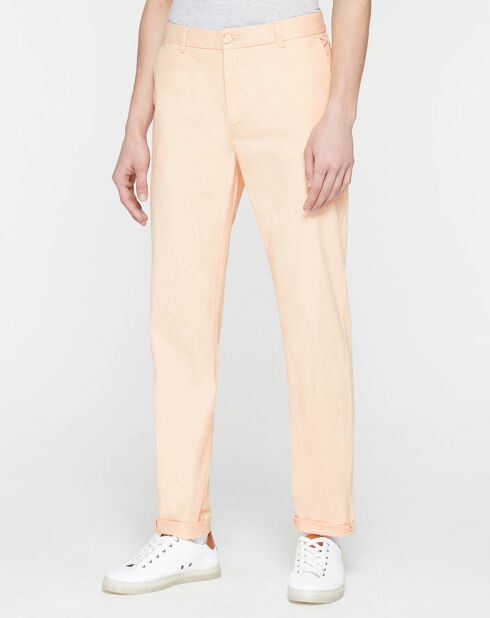 Pantalon chino Regular Fit Stuart saumon