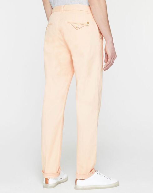 Pantalon chino Regular Fit Stuart saumon