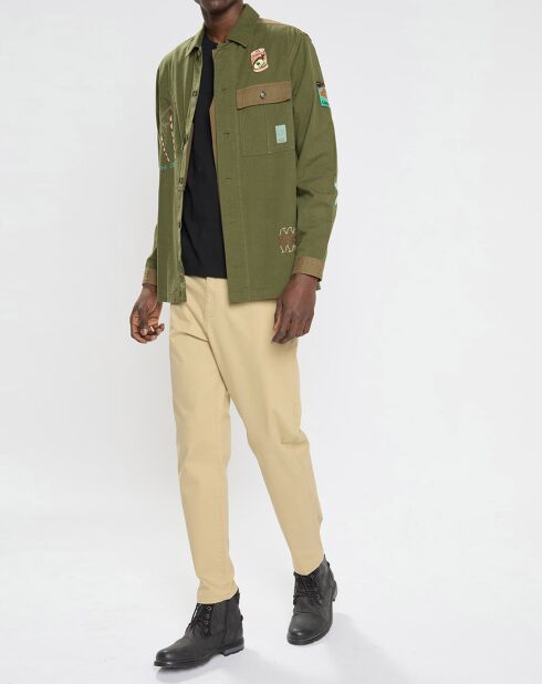 Pantalon Fave-Chino Coton Organic beige