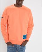 Sweat Raglan uni orange