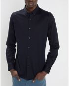 Chemise en Jersey bleu marine