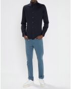 Chemise en Jersey bleu marine
