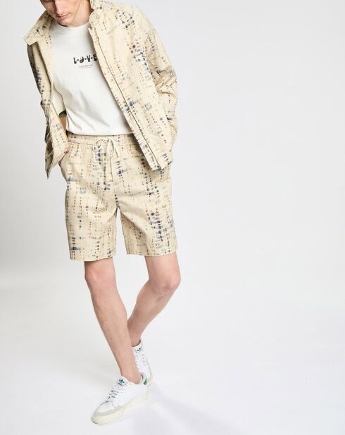 Blouson Imperméable Twill Coton Organic écru