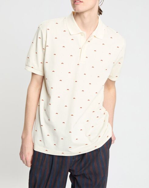 Polo Print Allover écru