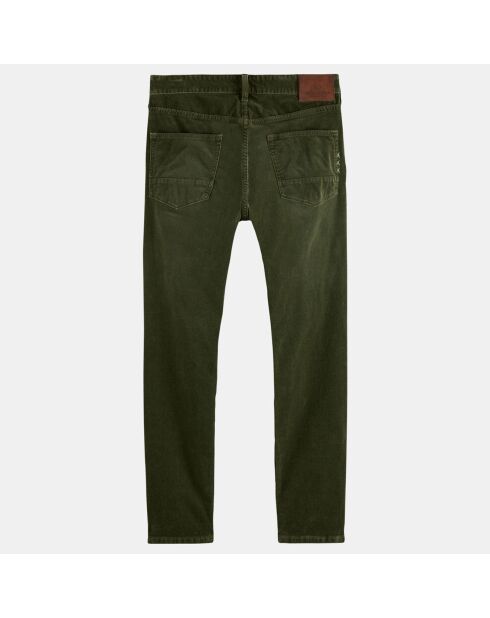 Pantalon 5 Poches en Velours côtelés Ralston  vert