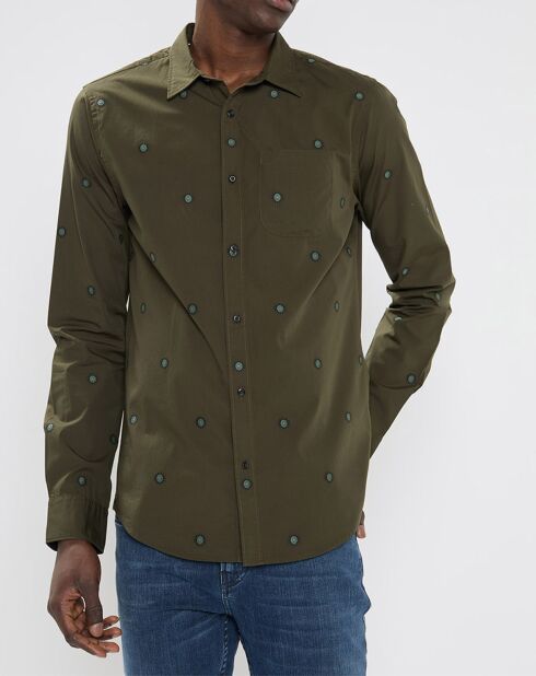 Chemise Poche Pocket kaki