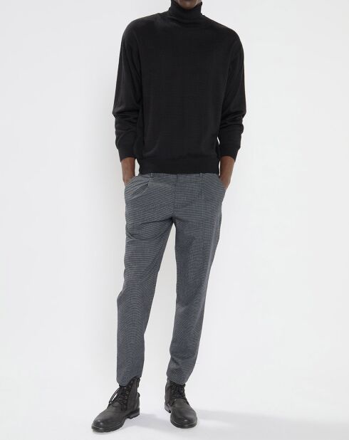 Pantalon Chino Pince Regular Blacke gris