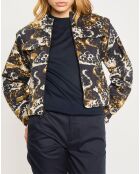 Bombers Manches Amovible Print Nuage nuit/multicolore