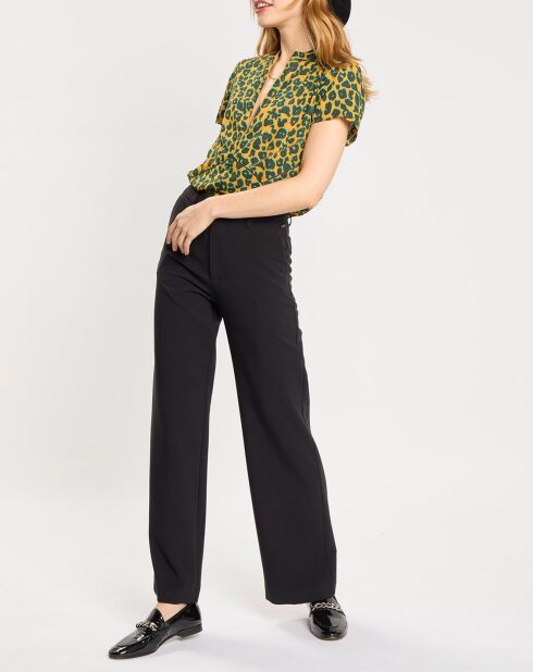 Pantalon Tailored Wide Leg noir