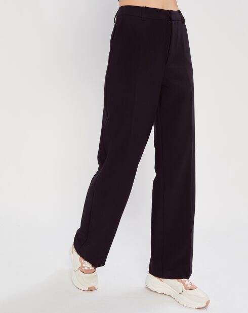 Pantalon Tailored Wide Leg noir