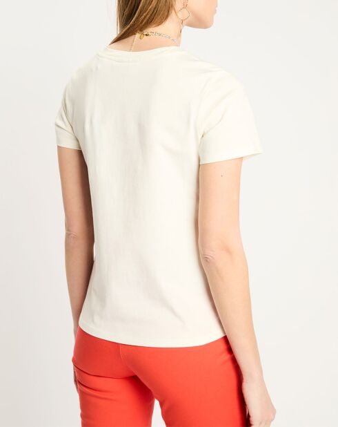 T-Shirt Print blanc