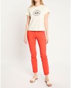 T-Shirt Print blanc