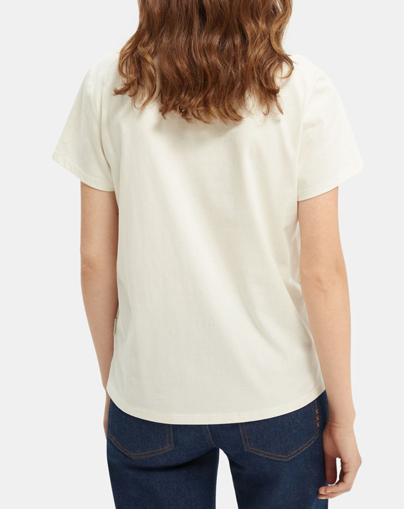 T-Shirt Print blanc