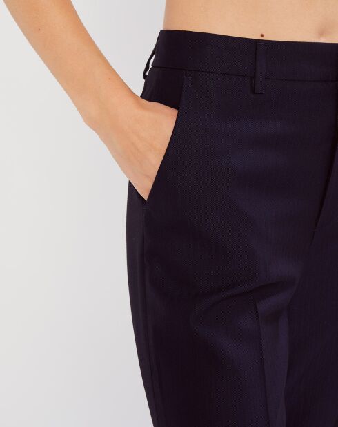 Pantalon Tailored bleu foncé