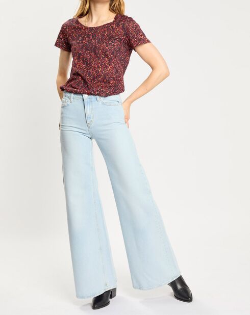 Jean Wide Leg bleu clair