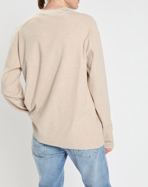 T-Shirt Piqué beige