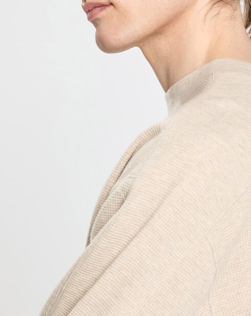 T-Shirt Piqué beige