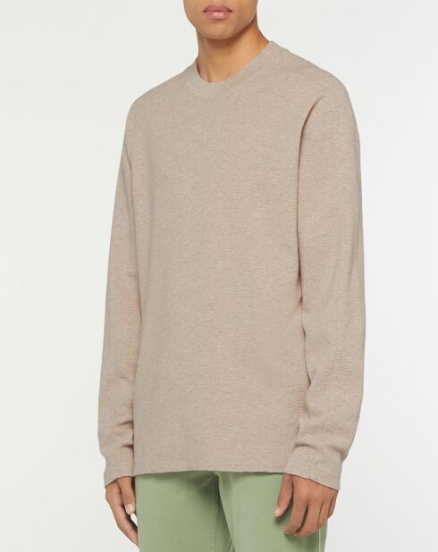 T-Shirt Piqué beige