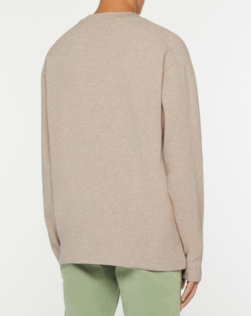T-Shirt Piqué beige