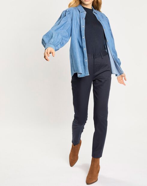 Chemise en Jean bleue