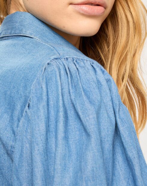Chemise en Jean bleue