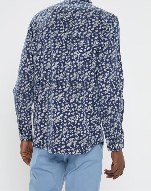 Chemise Regular Fit Fantaisie imprimée bleu marine