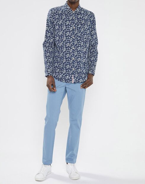 Chemise Regular Fit Fantaisie imprimée bleu marine