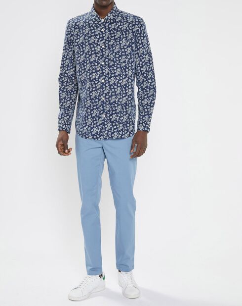 Chemise Regular Fit Fantaisie imprimée bleu marine