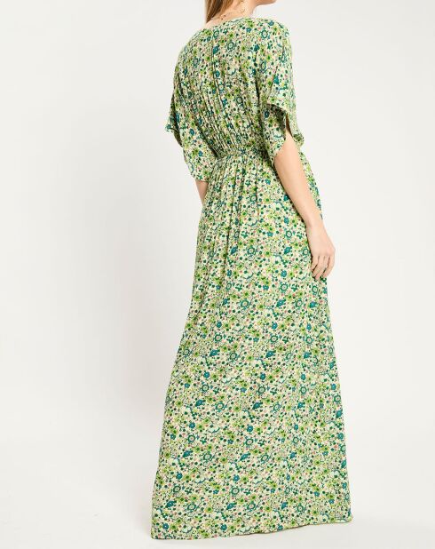 Robe longue Kimono verte