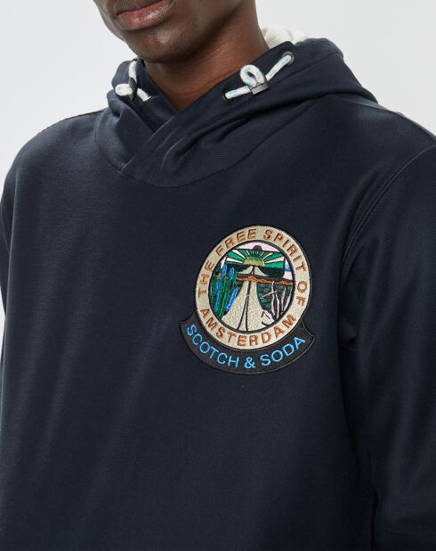 Sweat Patch bleu marine