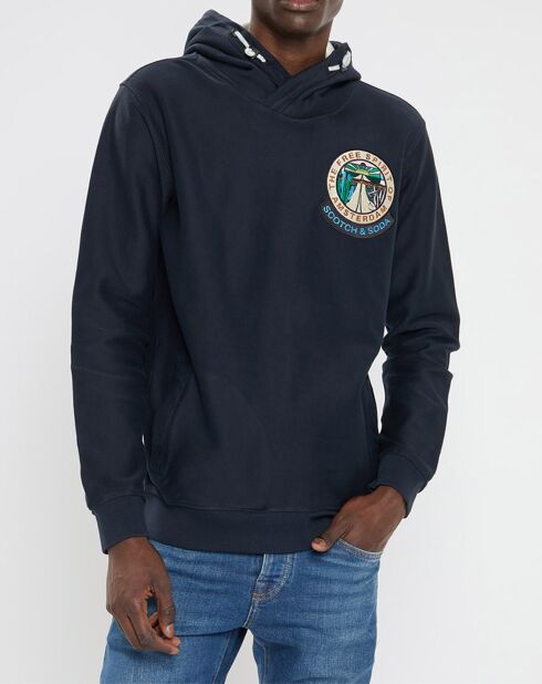 Sweat Patch bleu marine