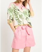 Chemise Regular Fit Singe imprimée multicolore